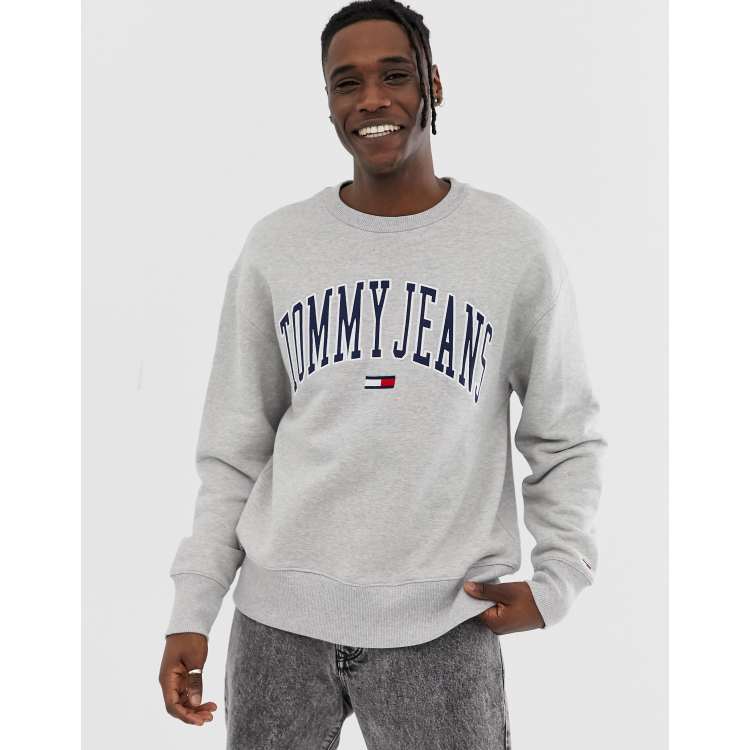 Collegiate crew sweatshirt by cheap tommy jeans