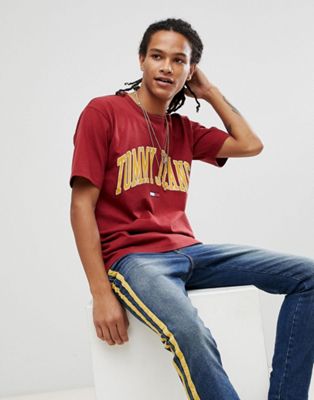 tommy jeans t shirt collegiate