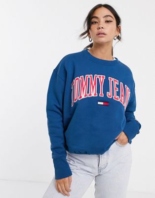 tommy jeans collegiate jumper