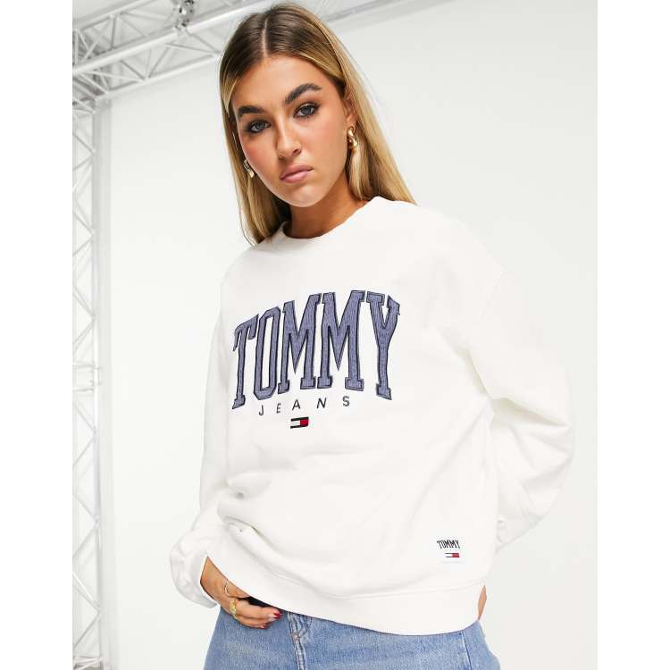 Tommy jeans hoodie outlet collegiate