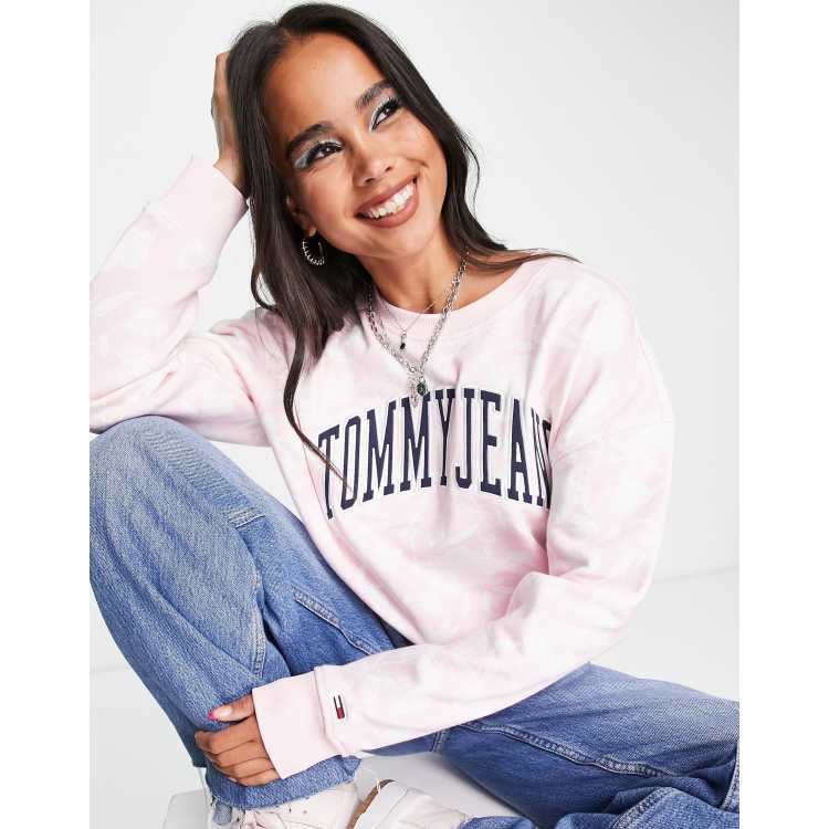 Tommy jeans discount sweatshirt collegiate