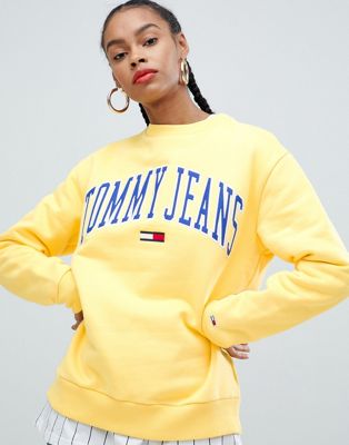 Tommy Jeans collegiate logo sweatshirt 