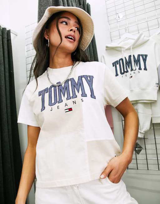 Tommy jeans hot sale collegiate tee