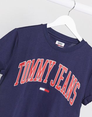 tommy jeans t shirt navy