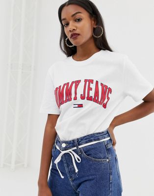 tommy jeans t shirt logo