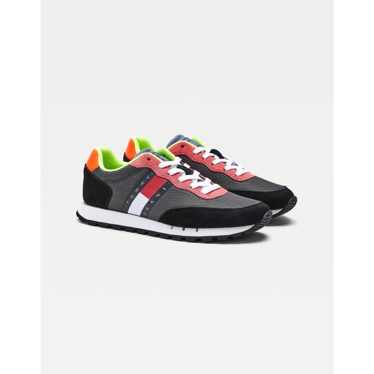 Tommy Jeans colorblock running sneakers in multi