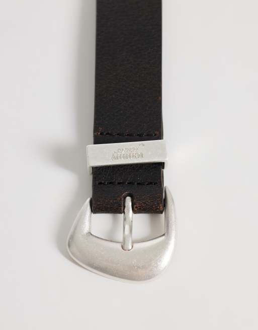 Tommy Jeans cool 3.5 cm belt in black, 2 of 3