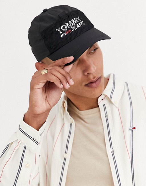 Tommy Jeans cool city cap in black