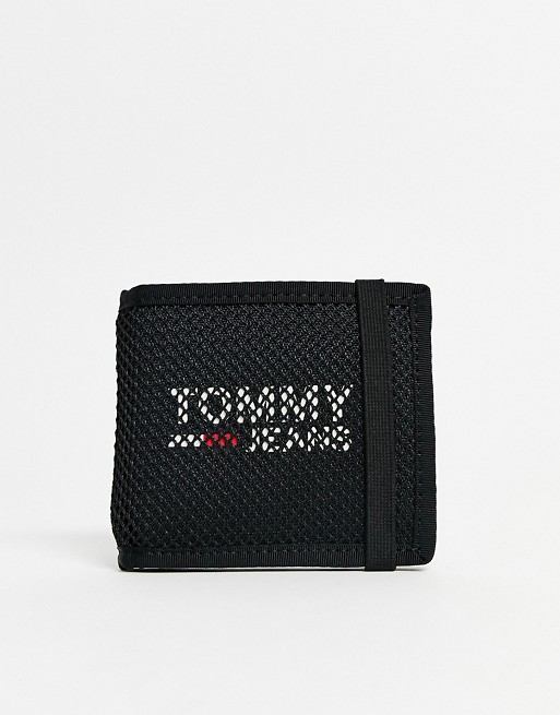 Tommy Jeans cool city mini coin pouch in black