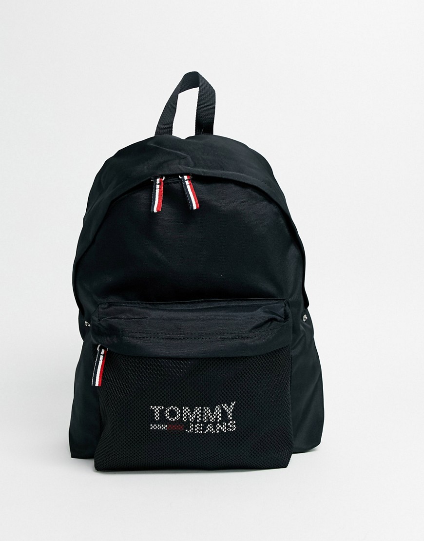 Tommy Jeans – Cool City – Svart ryggsäck