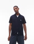 [Tommy Jeans] Tommy Jeans cord camp shirt in navy Chest 34 Dark Night Navy