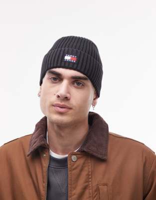Tommy Jeans Tommy Jeans core beanie in black