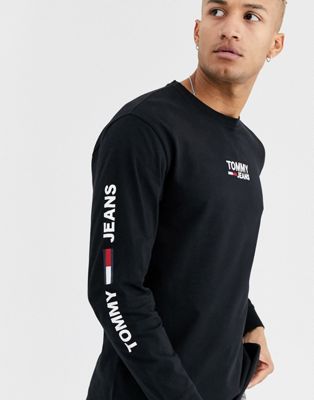 tommy jeans long sleeve top