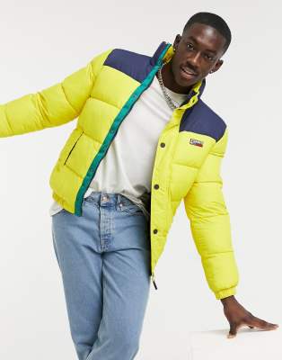 tommy jeans jacket yellow