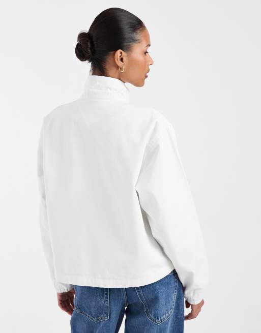 Tommy Jeans cotton jacket in white, 4 of 4