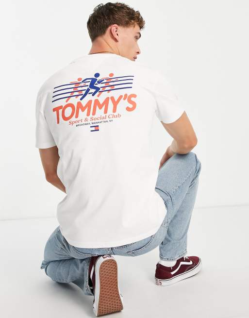 Buy Tommy Hilfiger Back Logo Classic Fit T-Shirt - Tommy Jeans