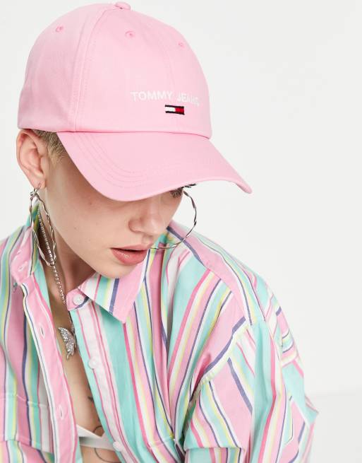 Tommy hilfiger store pink hat