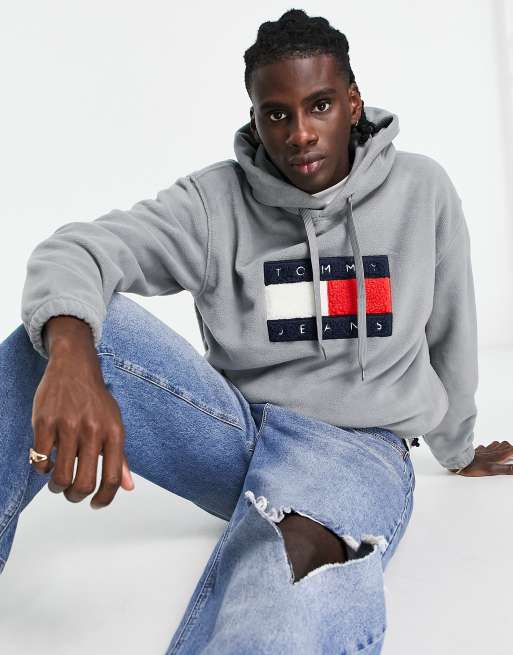 Tommy polar sales fleece hoodie