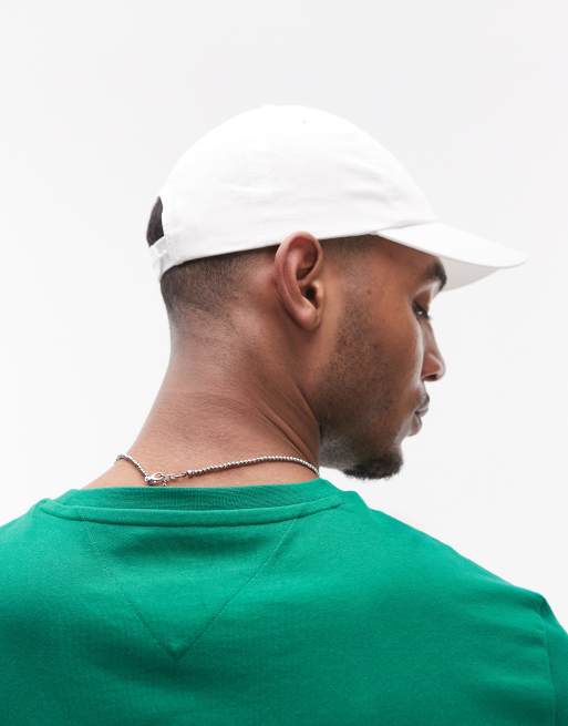 Tommy Jeans Crest graphic logo cap in white , 2 of 3