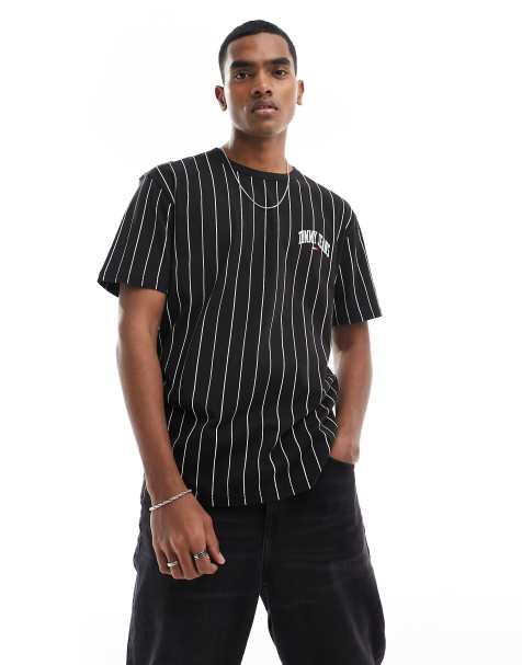 Striped shirt outlet under t shirt