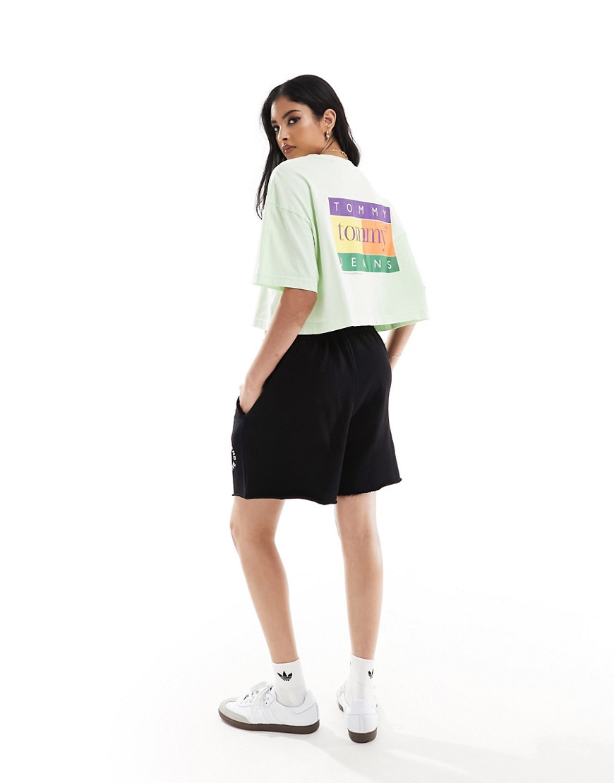 Tommy Jeans Cropped T-Shirt in Multi