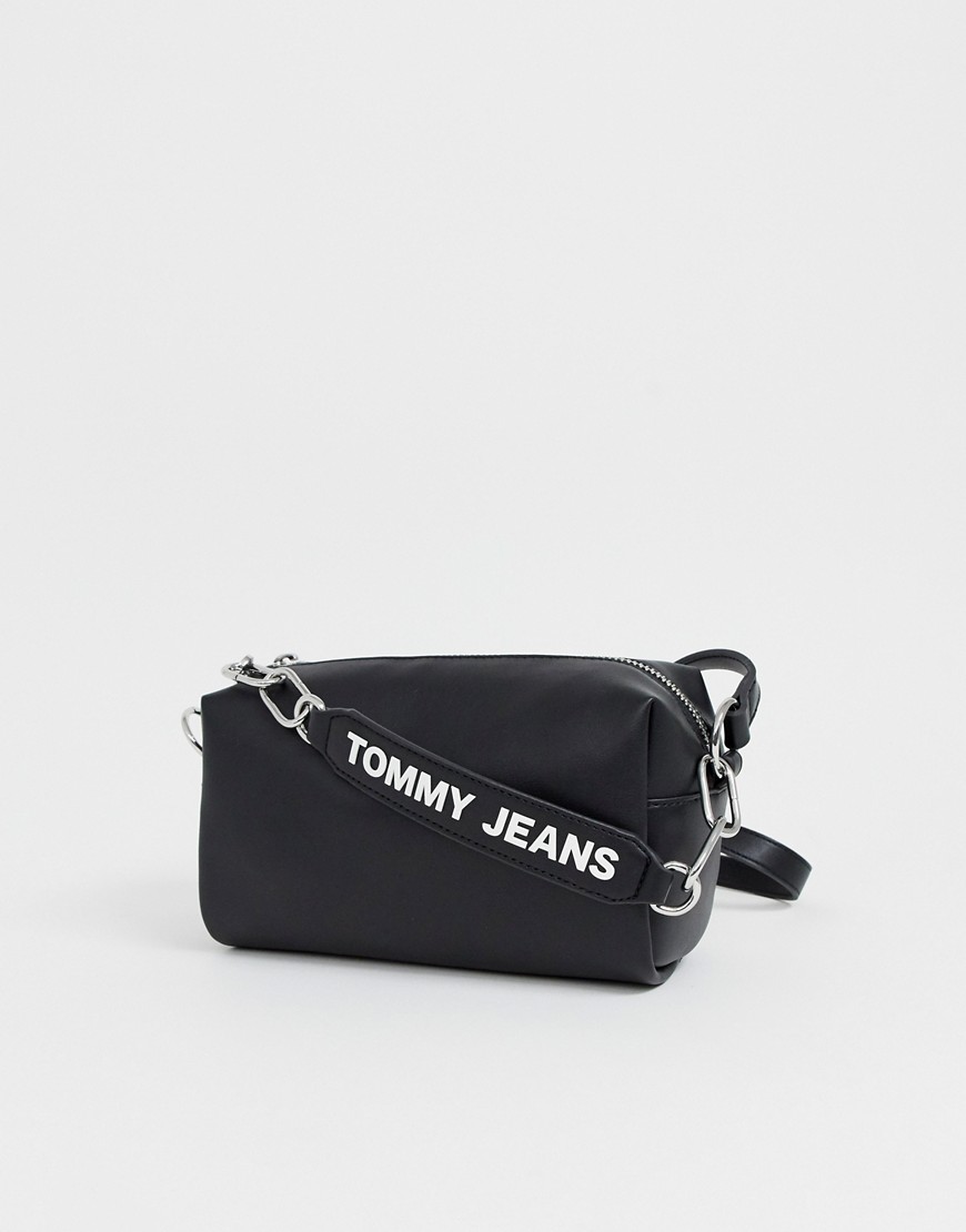 Tommy Jeans - Crossbodytas met zwart-wit logo