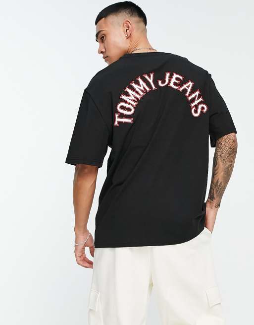 logo ASOS | curve t-shirt in Tommy black Jeans