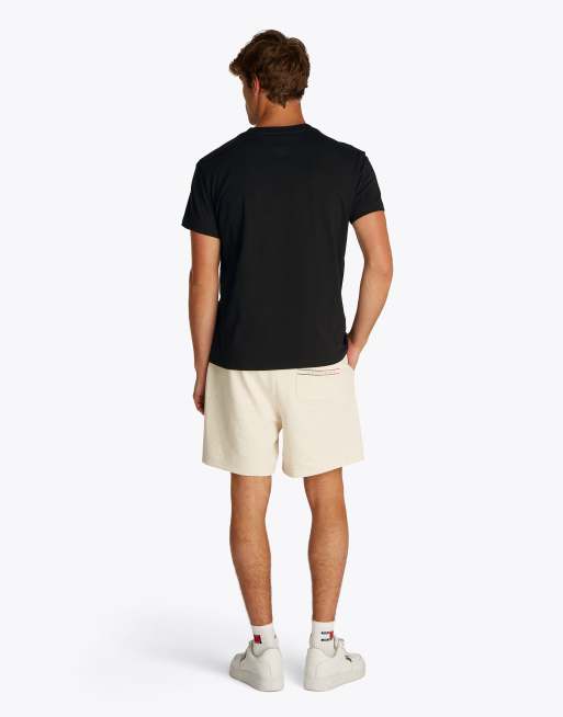 Tommy Jeans – Czarny T-shirt z grafiką, 3 z 4