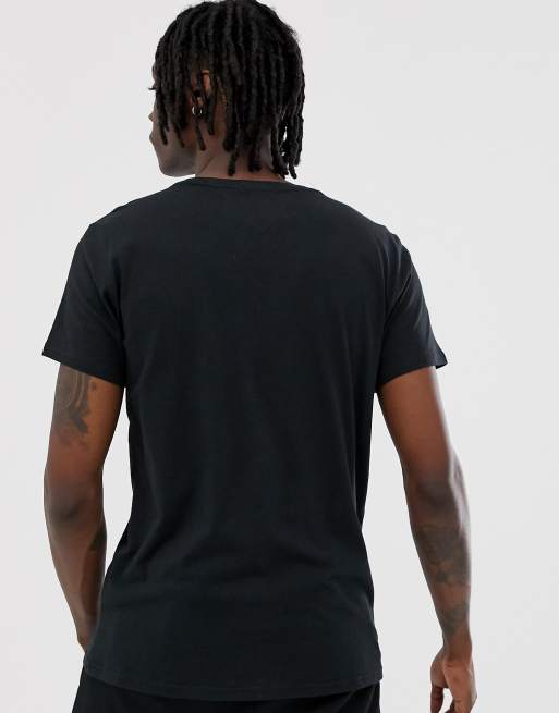Tommy Jeans – Czarny t-shirt z okrągłym dekoltem, 2 z 4