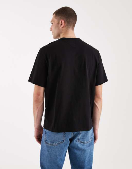 Tommy Jeans – Czarny T-shirt, 3 z 5