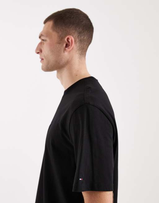 Tommy Jeans – Czarny T-shirt, 4 z 5