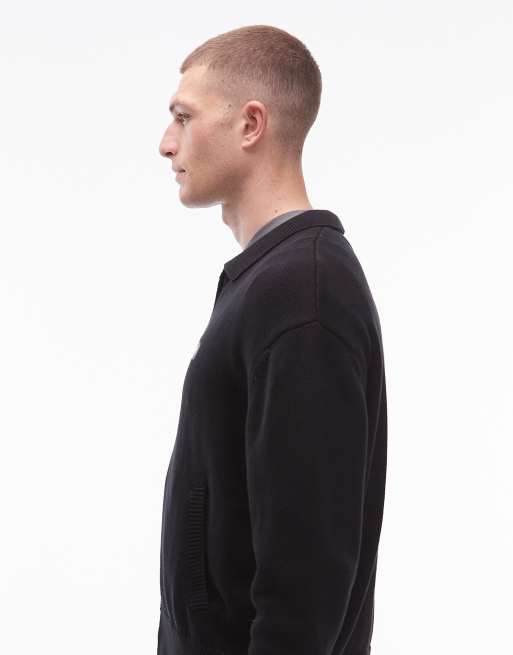 Tommy Jeans – Czarny zapinany na zamek kardigan, 4 z 5