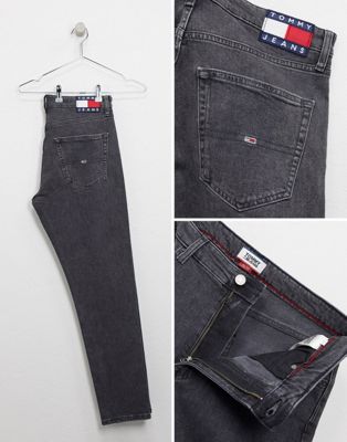 tommy straight fit jeans