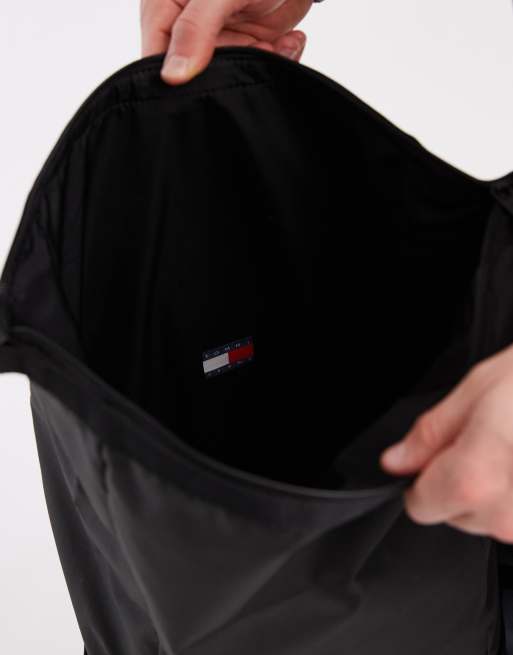 Tommy Jeans - Dagelijkse tech rugzak met oprolbare bovenkant in zwart , 2 van 4