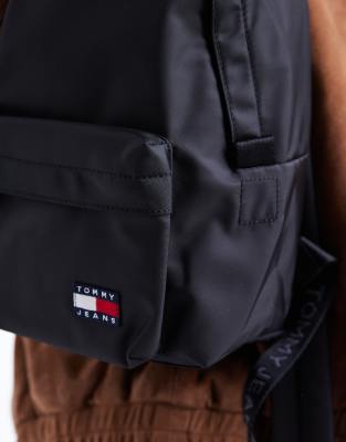 Tommy Jeans Daily Essentials Mini Backpack In Black