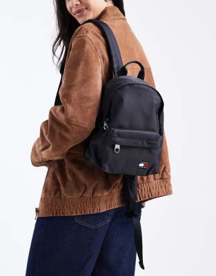 Tommy Jeans - Daily Essentials - Rucksack in Schwarz