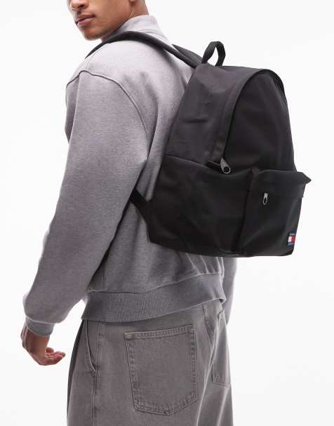 Tommy Jeans - Daily - Sac à dos avec logo drapeau - Noir - view 1