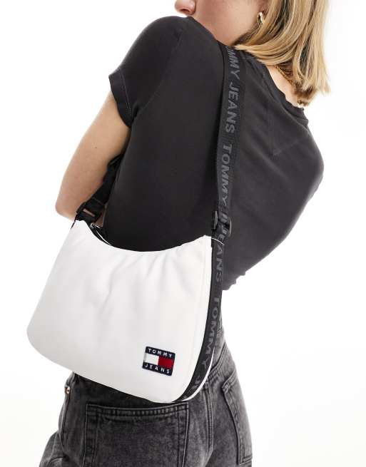 Tommy Jeans - Daily - Sac porté épaule - Blanc