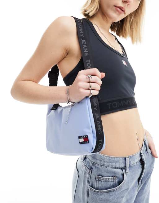 Tommy Jeans daily shoulder bag in blue | ASOS