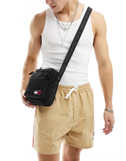 Tommy Jeans - Daily - Sort reportertaske