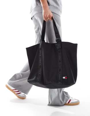 Tommy Jeans - Daily - Tote bag fonctionnel - Noir