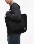 [Tommy Jeans] Tommy Jeans daily tote bag in black One Size Black