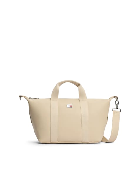 Tommy Jeans Daily tote bag in cream - view 1