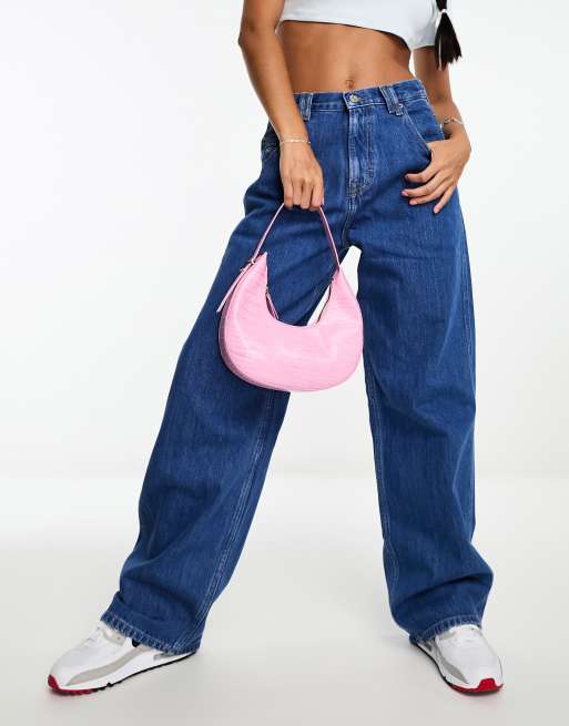 Tommy Jeans - Daisy - Jeans ampi lavaggio medio a vita bassa , 5 di 5