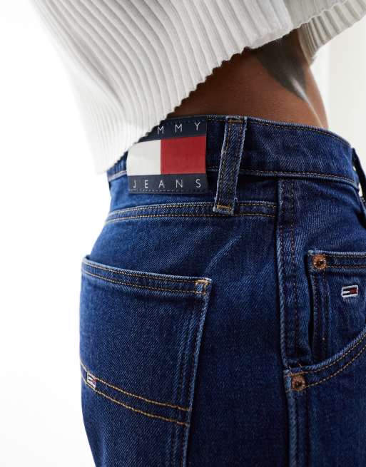 Tommy Jeans - Daisy - Jeans ampi lavaggio scuro a vita bassa, 3 di 5