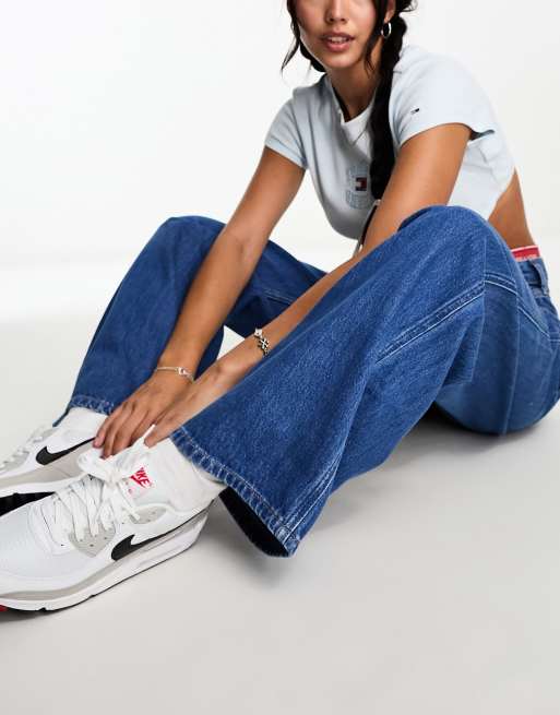 パンツ   Daisy jean Low Rise Baggy Daisy Low Rise Baggy Black Jeans | Jeans | Tommy Jeans