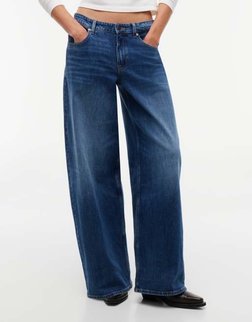 Tommy Jeans Daisy low rise loose fit jeans in dark wash, 4 of 5