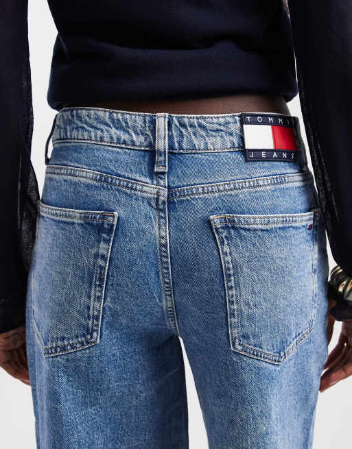 Tommy Jeans Daisy low rise loose fit jeans in mid wash, 4 of 5