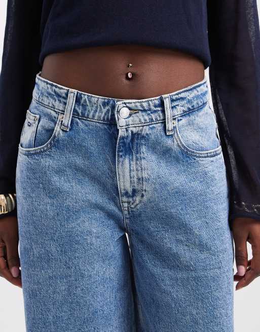 Tommy Jeans Daisy low rise loose fit jeans in mid wash, 5 of 5
