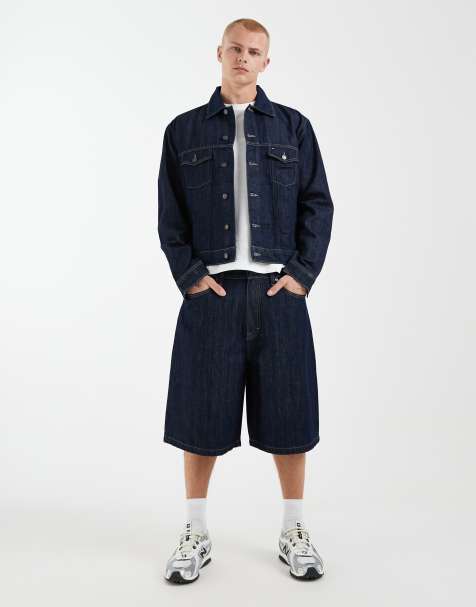 Tommy Jeans dark wash denim co-ord - view 1
